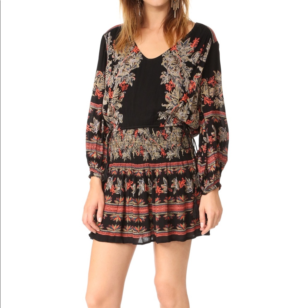 Free People Moonlight Drive Print Minidress